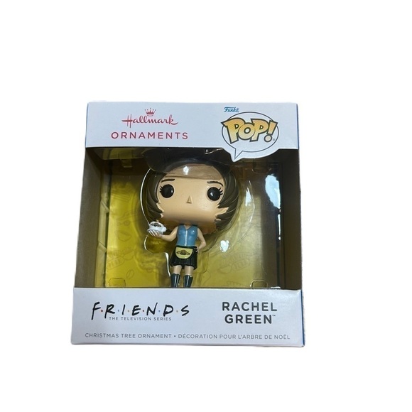 Hallmark Friends Rachel Green Funko Pop Christmas Ornament NEW - Picture 1 of 3